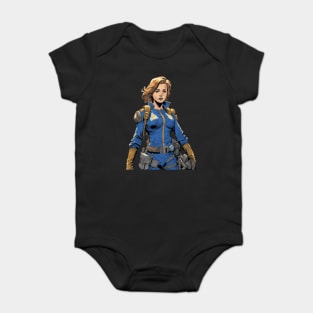 Vault Girl Wasteland Baby Bodysuit